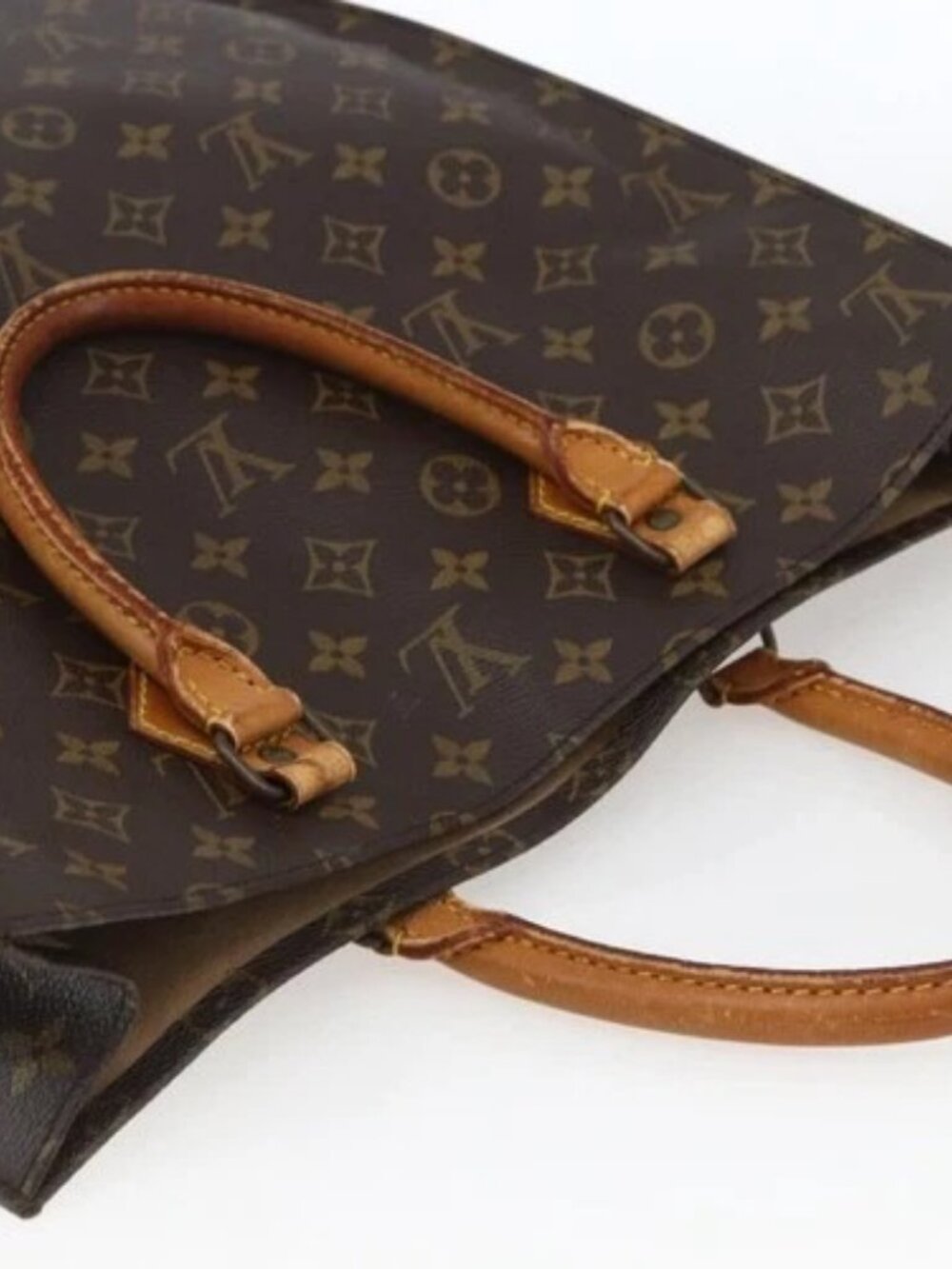 LOUIS VUITTON Monogram Sac Plat Hand Bag M51140 LV Auth bs32926 - Picture 6 of 16